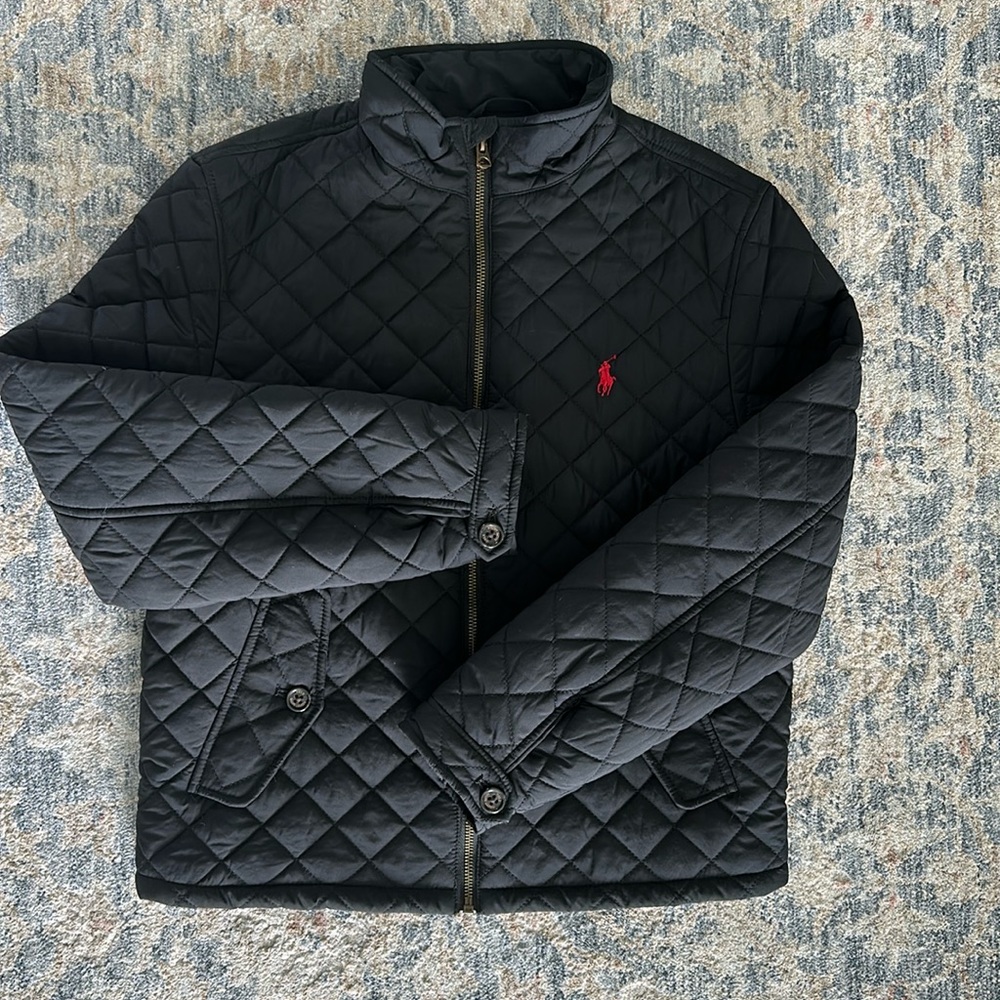 RALPH LAUREN Boys Quilted Barn Jacket